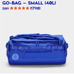 ISO - Baboon to the moon go bag small (40L) in cobalt blue